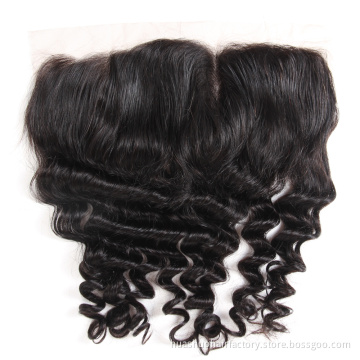 9a Grade Brazilian Hair 13x4 Ear To Ear Loose deep Lace Frontal Best Selling Products 2019 in USA